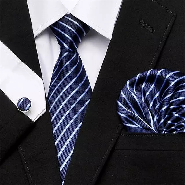 Jacquard Woven Necktie Set