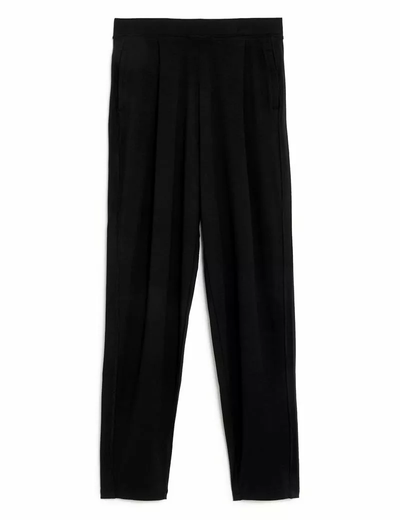 Jersey Tapered Ankle Grazer Trousers