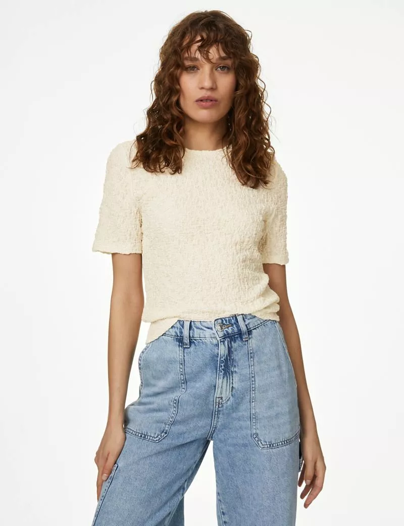 Jersey Textured Top