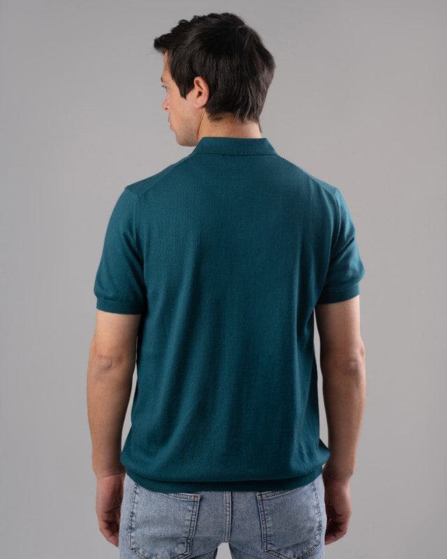 KNIT POLO SHIRT  - GINZARY