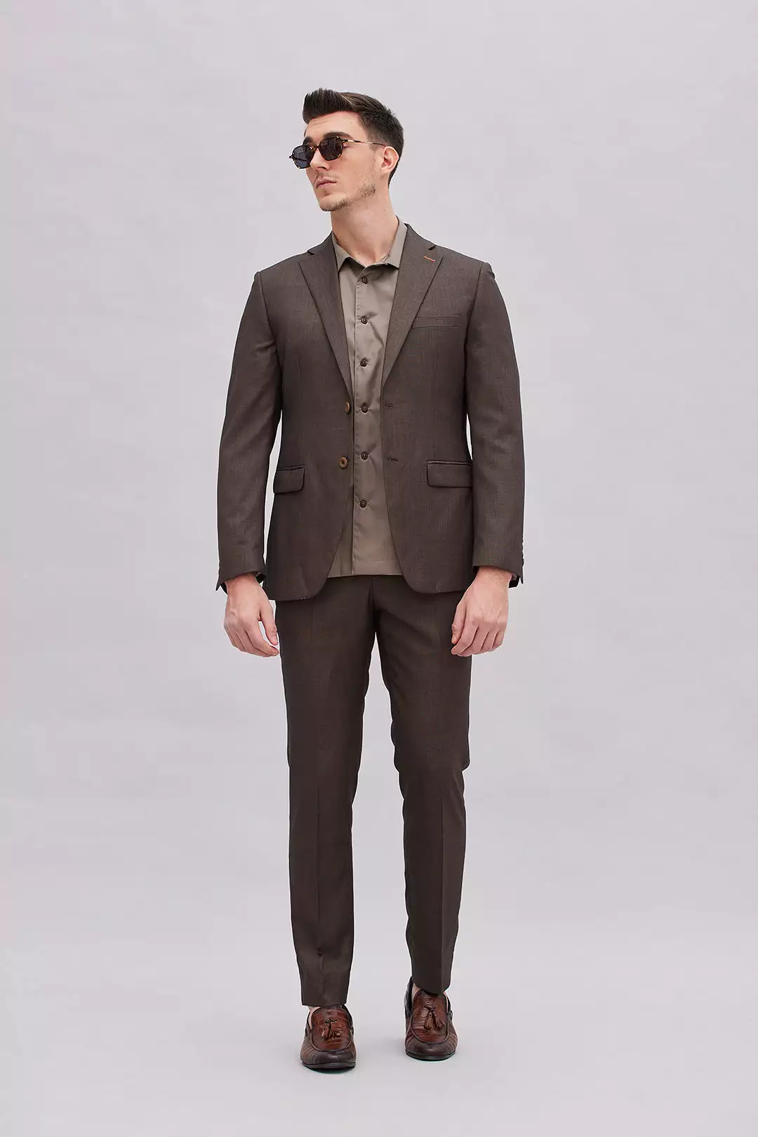 Kobayashi Umber Suit Jacket