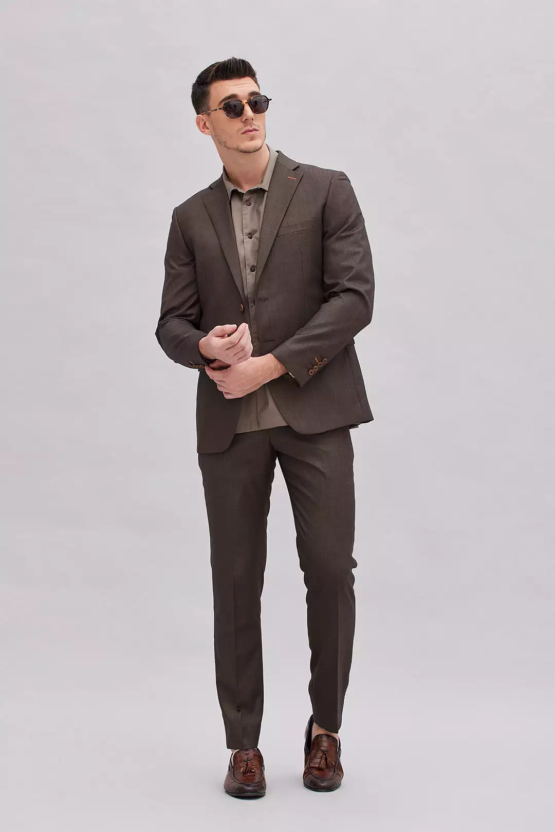 Kobayashi Umber Suit Jacket