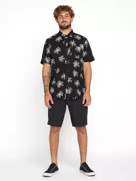 Lazy Dazey Short Sleeve Shirt - Black