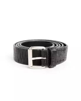 Leather Belt in Black