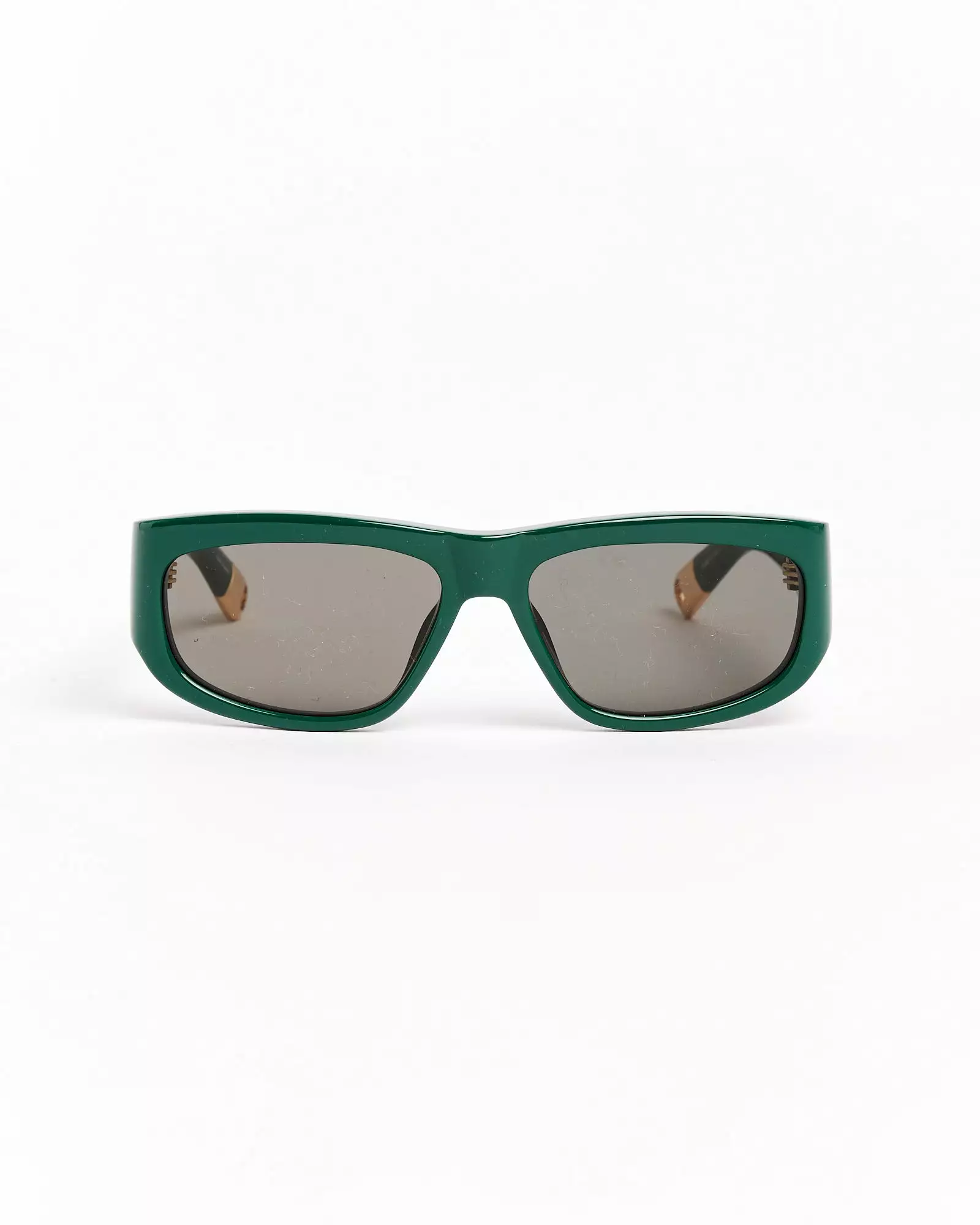 Les Lunettes Pilota Sunglasses in Dark Green