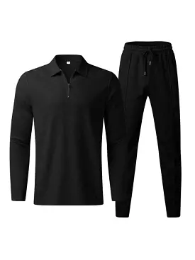 Loose Thin Pants Men Tracksuit Set