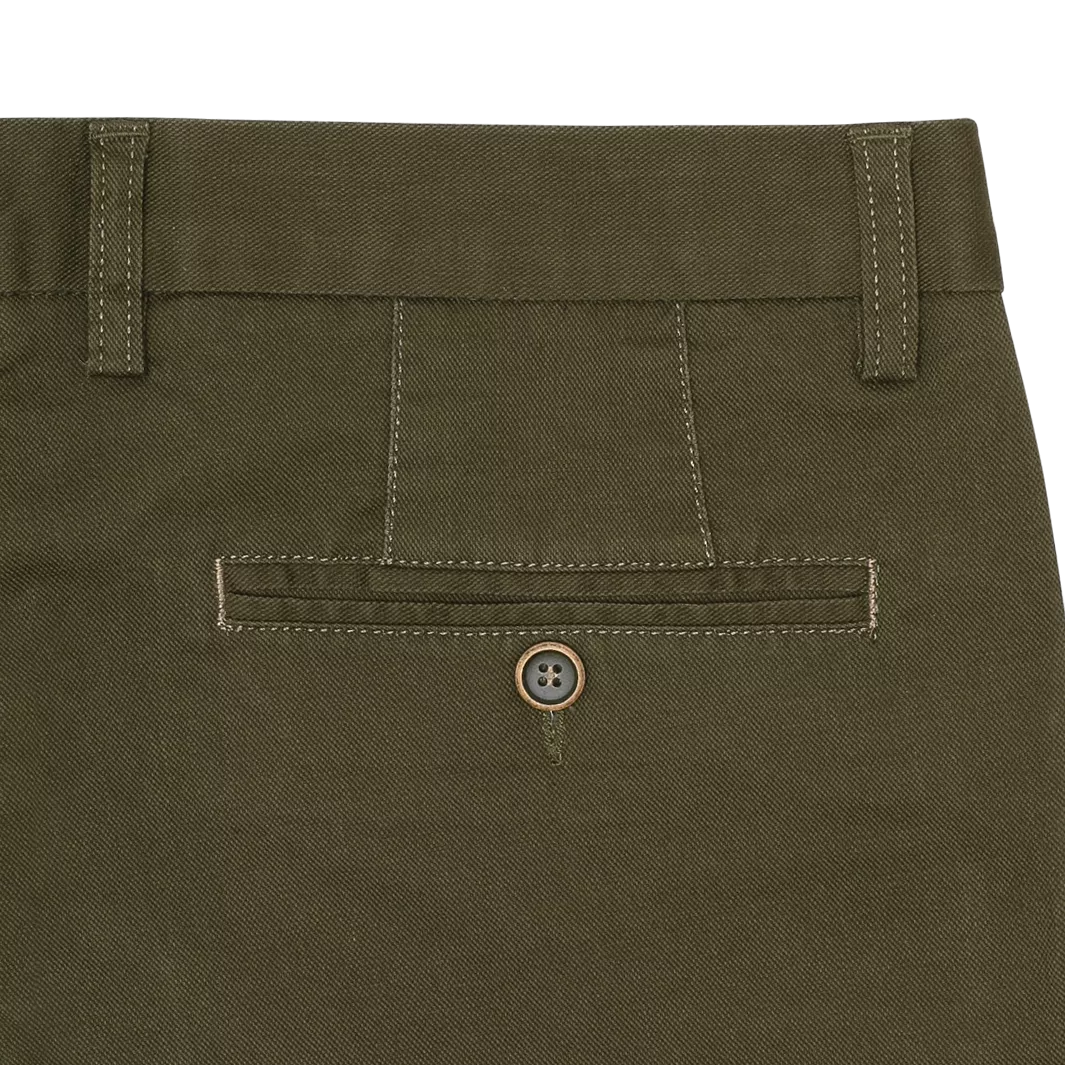 Marusho Washed Military Green Chino