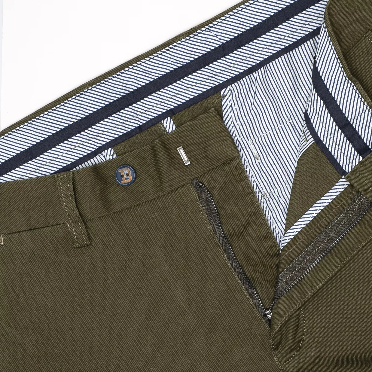 Marusho Washed Military Green Chino