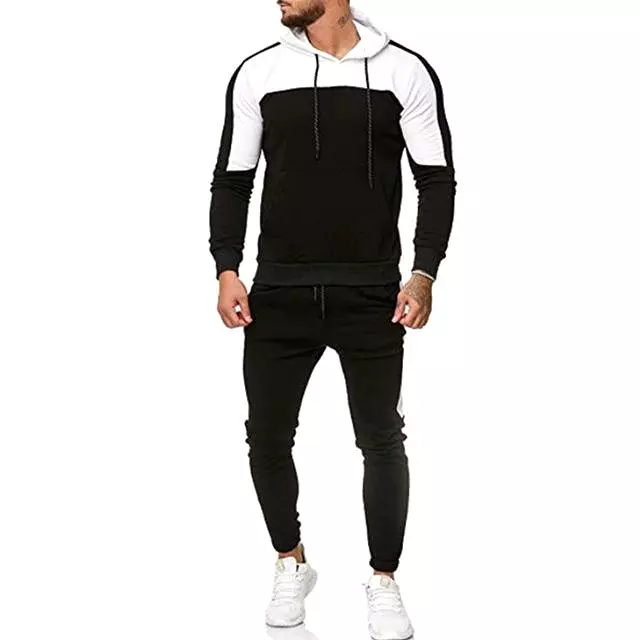 Men Tracksuit - Patchwork Sportswear For Men