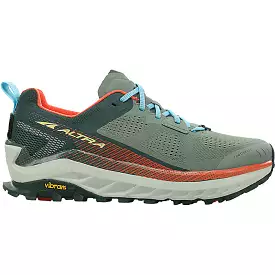 Men's Altra Olympus 4, Green/Orange, 12 D Medium