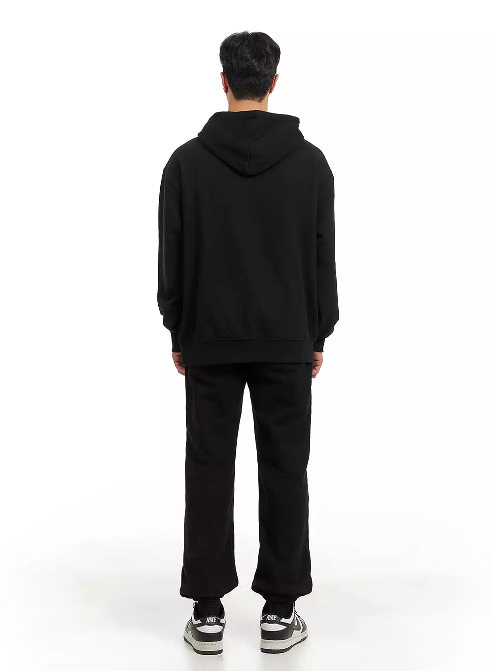 Men's Basic Hoodie IA402 / Black