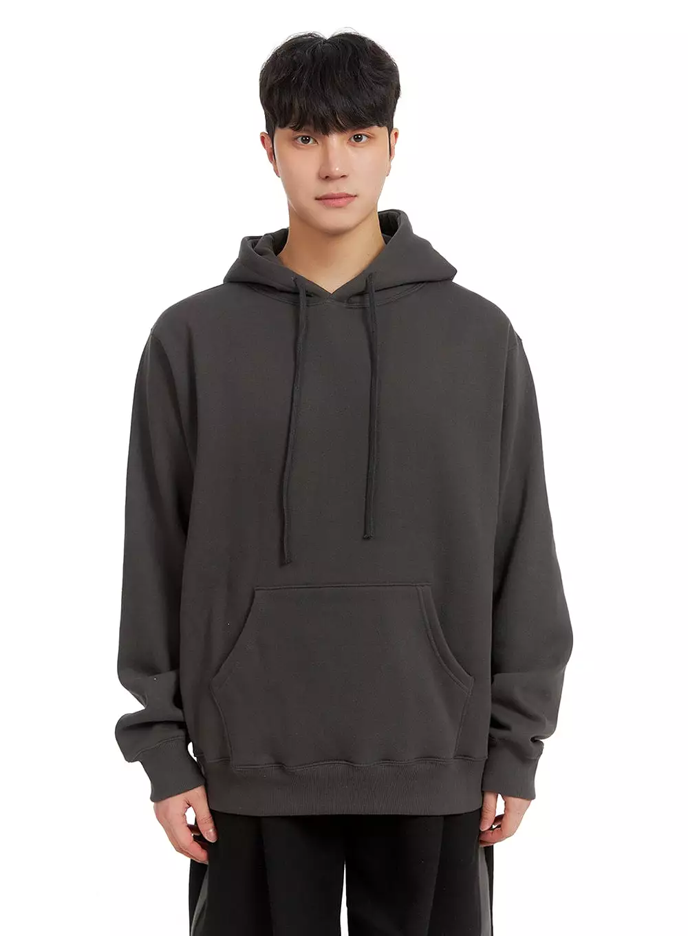 Men's Basic Hoodie IA402 / Dark Gray