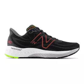 Men's New Balance Fresh Foam X 880v13, Black/Brick Red, 9 D Medium