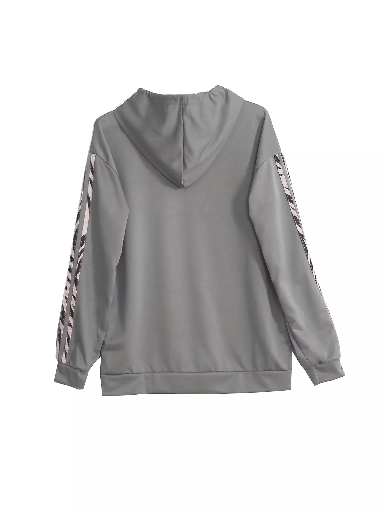 Modern Elegance: The Ultimate Women's Stripe-Detailed Hoodie for Everyday Style