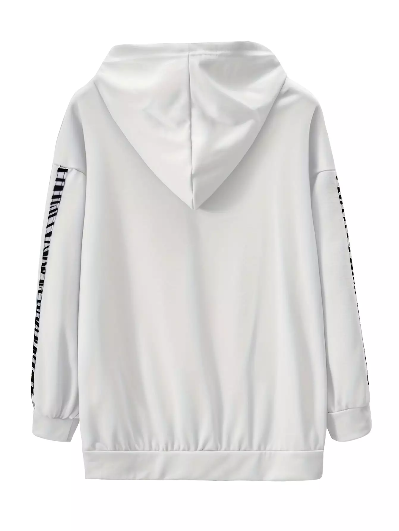 Modern Elegance: The Ultimate Women's Stripe-Detailed Hoodie for Everyday Style