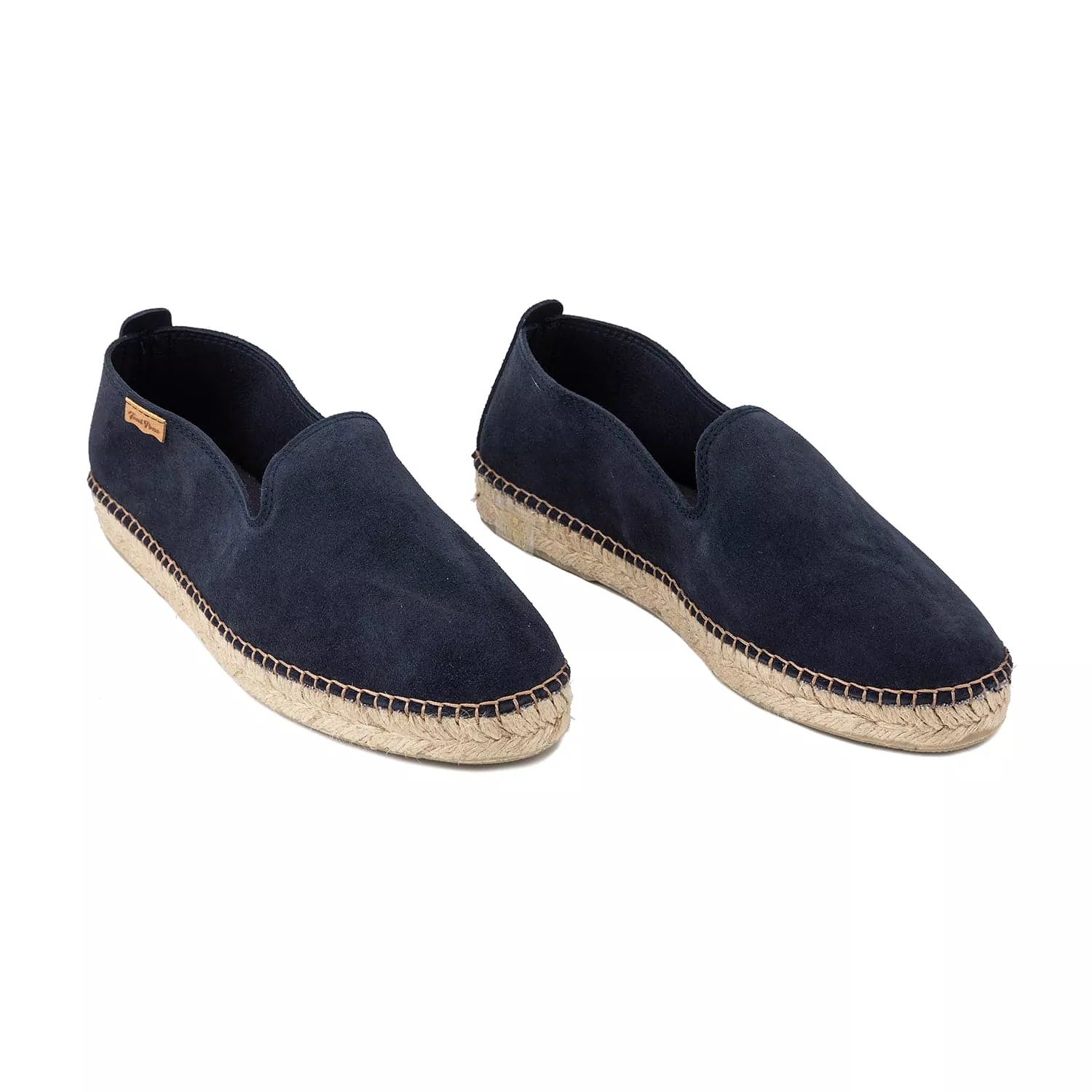 Plain Suede Leather Espadrilles for Men - Dan-SE