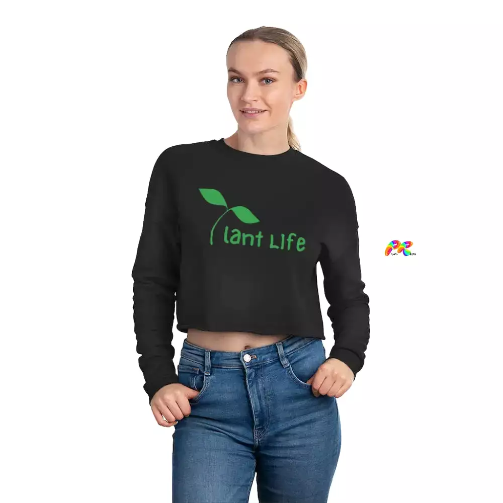 Plant Life Women's Cropped Sweatshirt