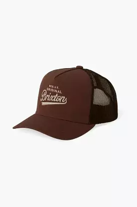 Postal C Netplus MP Trucker Hat - Sepia/Sepia