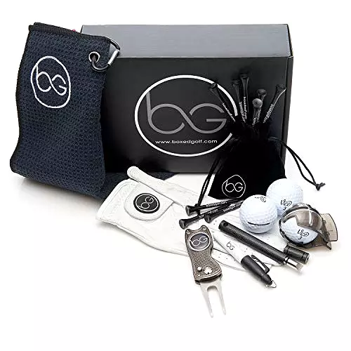 Premium Golf Gift Set for Men & Women - Golfers Gift Basket DELUXE