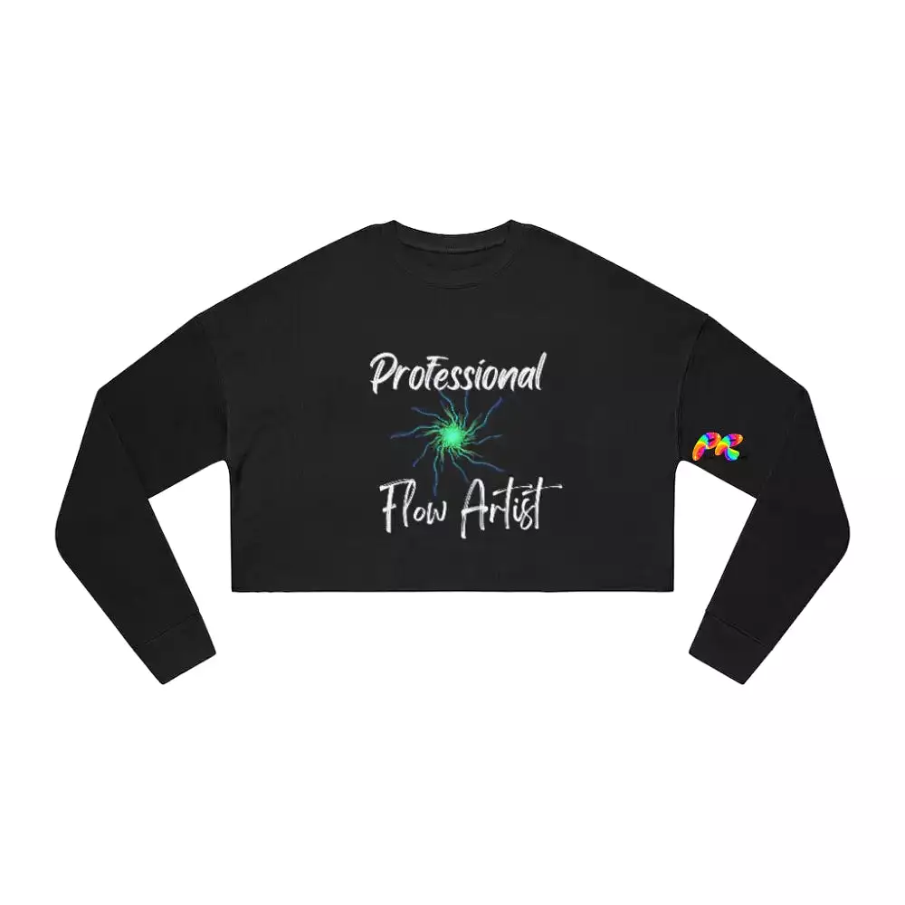 Professional Flow Artist Women's Cropped Sweatshirt