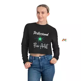 Professional Flow Artist Women's Cropped Sweatshirt