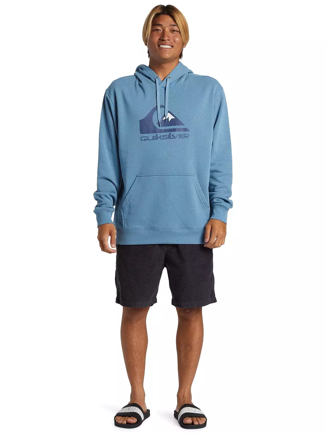 Quiksilver Men's Big Logo Hoodie