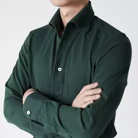 Racing Green Stretch-Cotton Pique Polo Shirt MFC0404