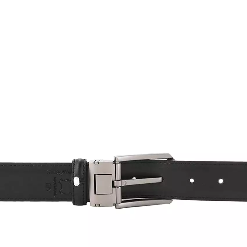 Rafi Pin Clip Men's Belt - Black