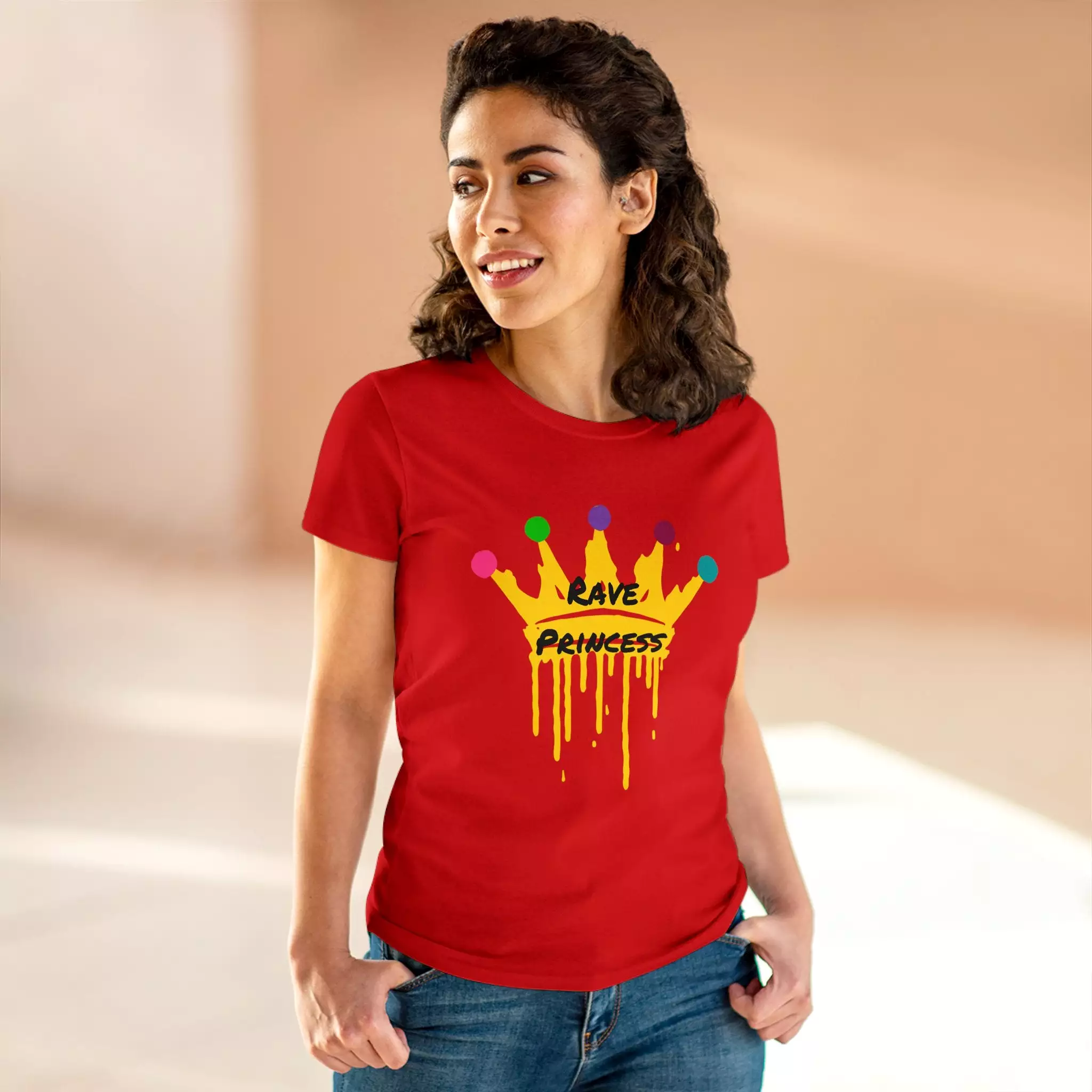 Rave Princess Lightweight Cotton T-Shirt