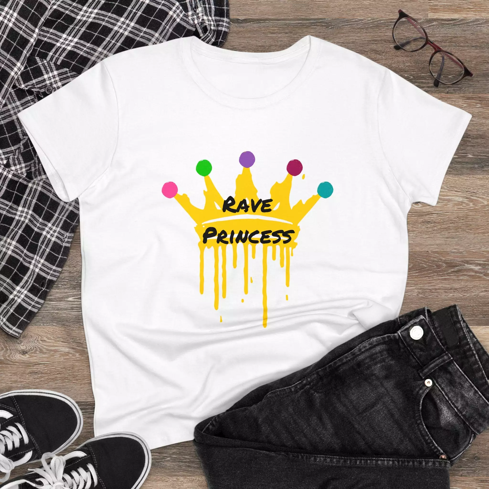 Rave Princess Lightweight Cotton T-Shirt