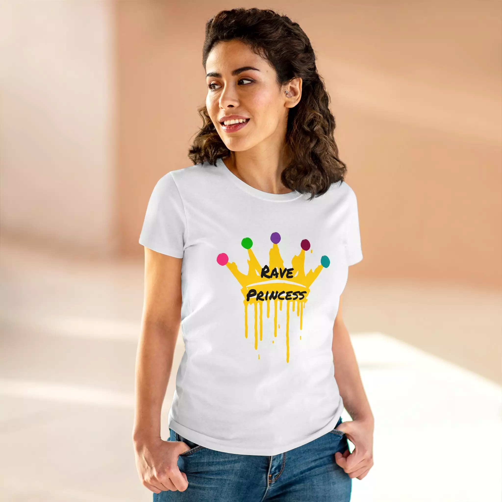 Rave Princess Lightweight Cotton T-Shirt