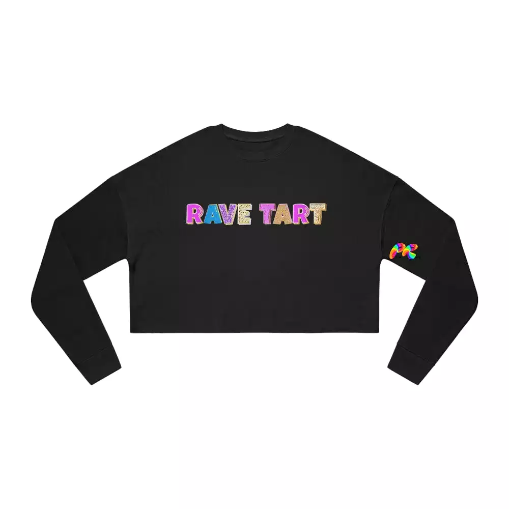 Rave Tart Women's Cropped Sweatshirt