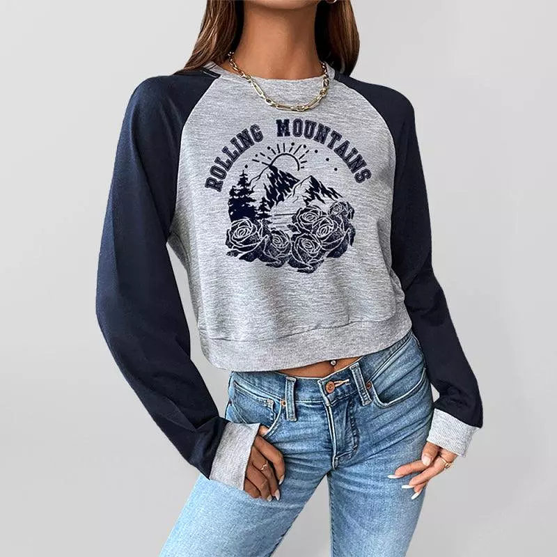 Rolling Montain Women Sweatshirt