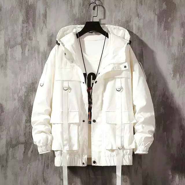 Streetwear Safari Windbreaker Jacket