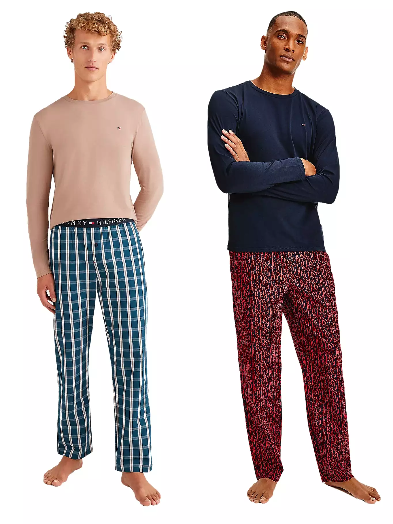 Tommy Hilfiger Men's Pyjama/ PJ Set - T-Shirt & Bottoms