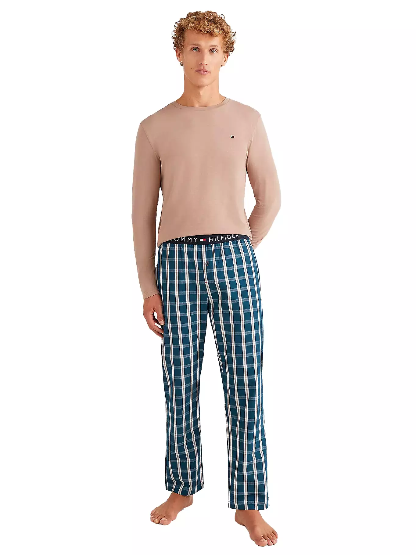 Tommy Hilfiger Men's Pyjama/ PJ Set - T-Shirt & Bottoms