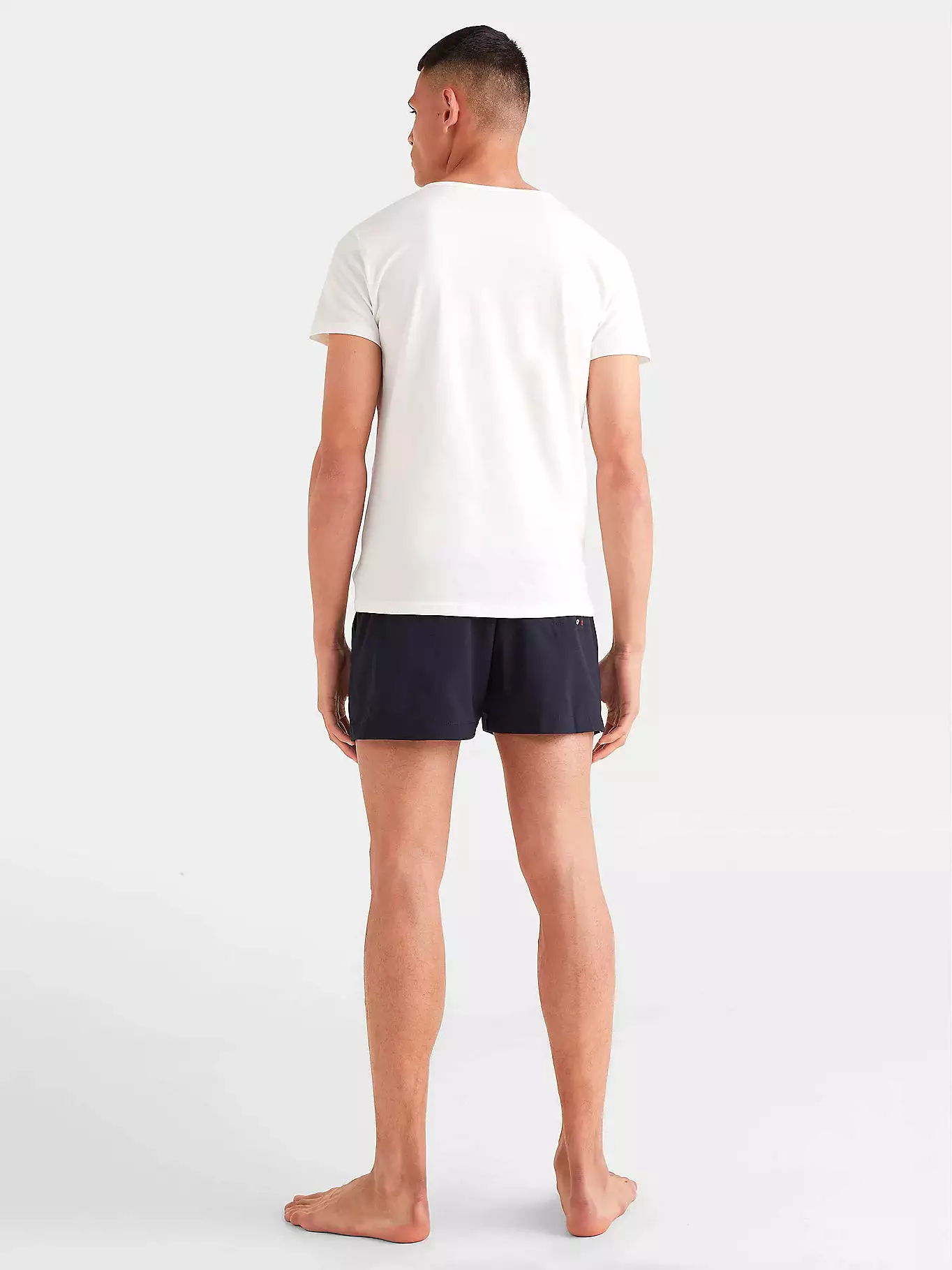 Tommy Hilfiger Men's V-Neck Loungewear T-Shirt - Short Sleeved (3-Pack)