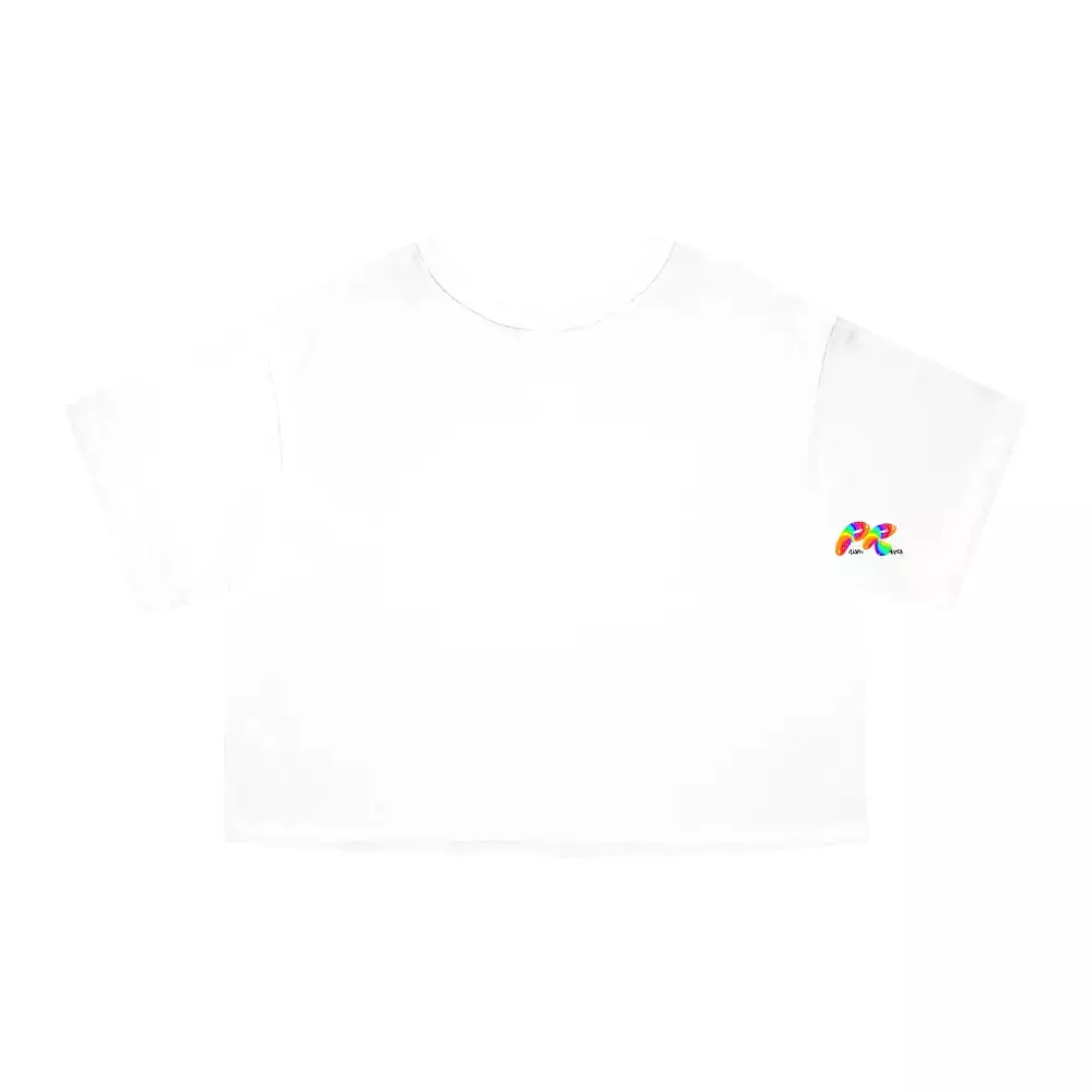 UFO Pride Champion Women's Heritage Cropped T-Shirt