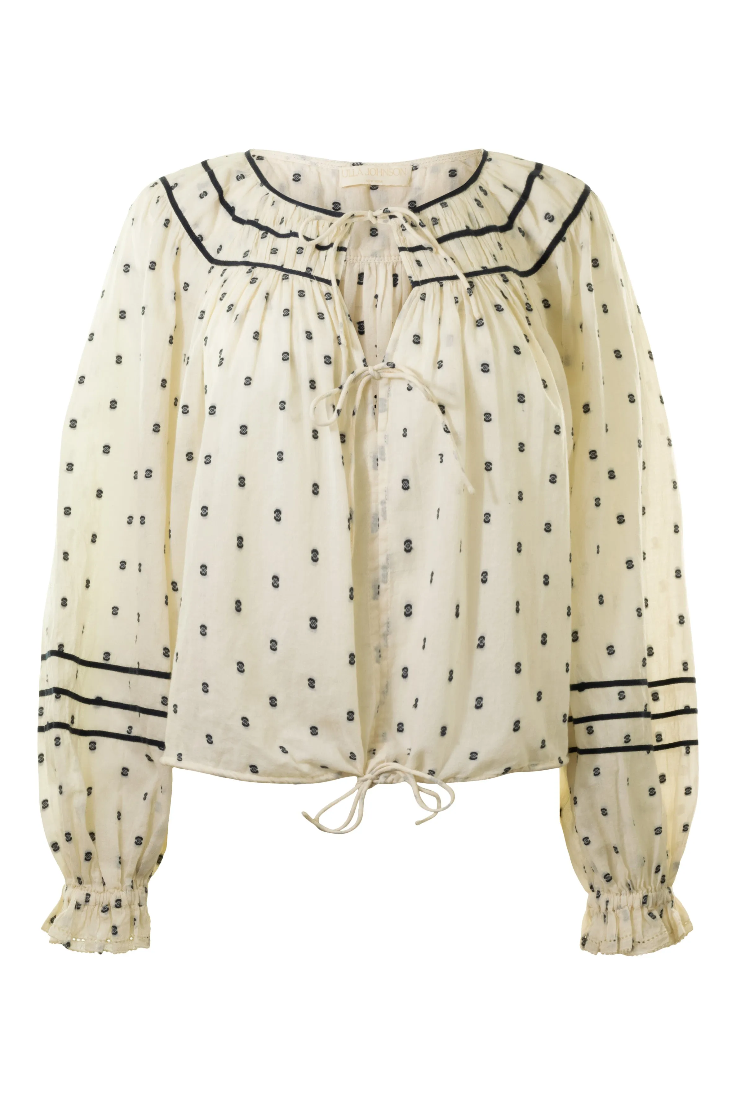 Ulla Johnson Francoise Blouse in Ivory