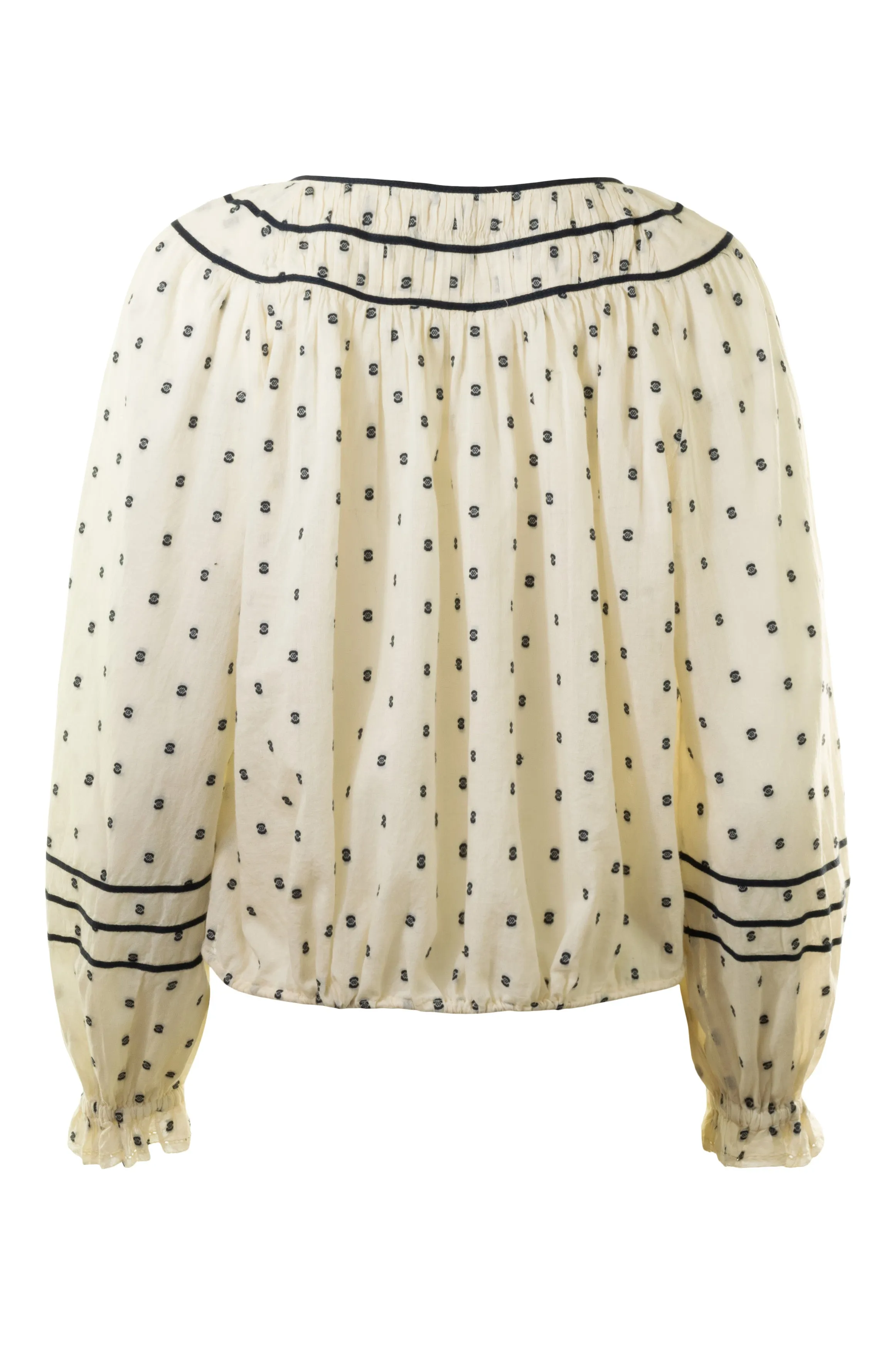 Ulla Johnson Francoise Blouse in Ivory