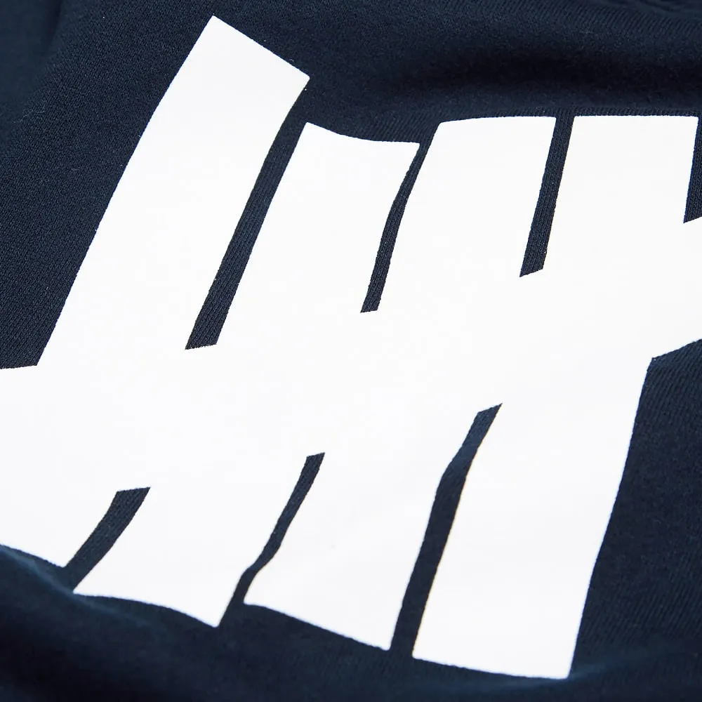 Undefeated 5 Strike Basic Pullover HoodyNavy