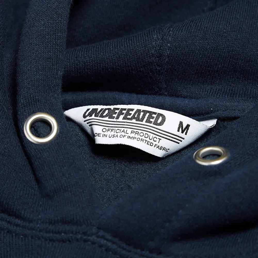 Undefeated 5 Strike Basic Pullover HoodyNavy