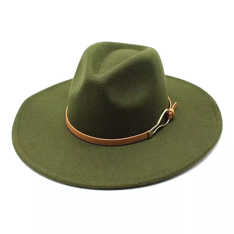 UNISEX Fedora Hat -  Felted Jazz Hat