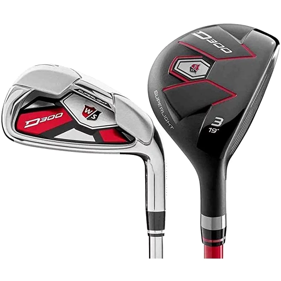 Wilson Staff D300 Men's SuperLite Iron Set 5-PW, GW