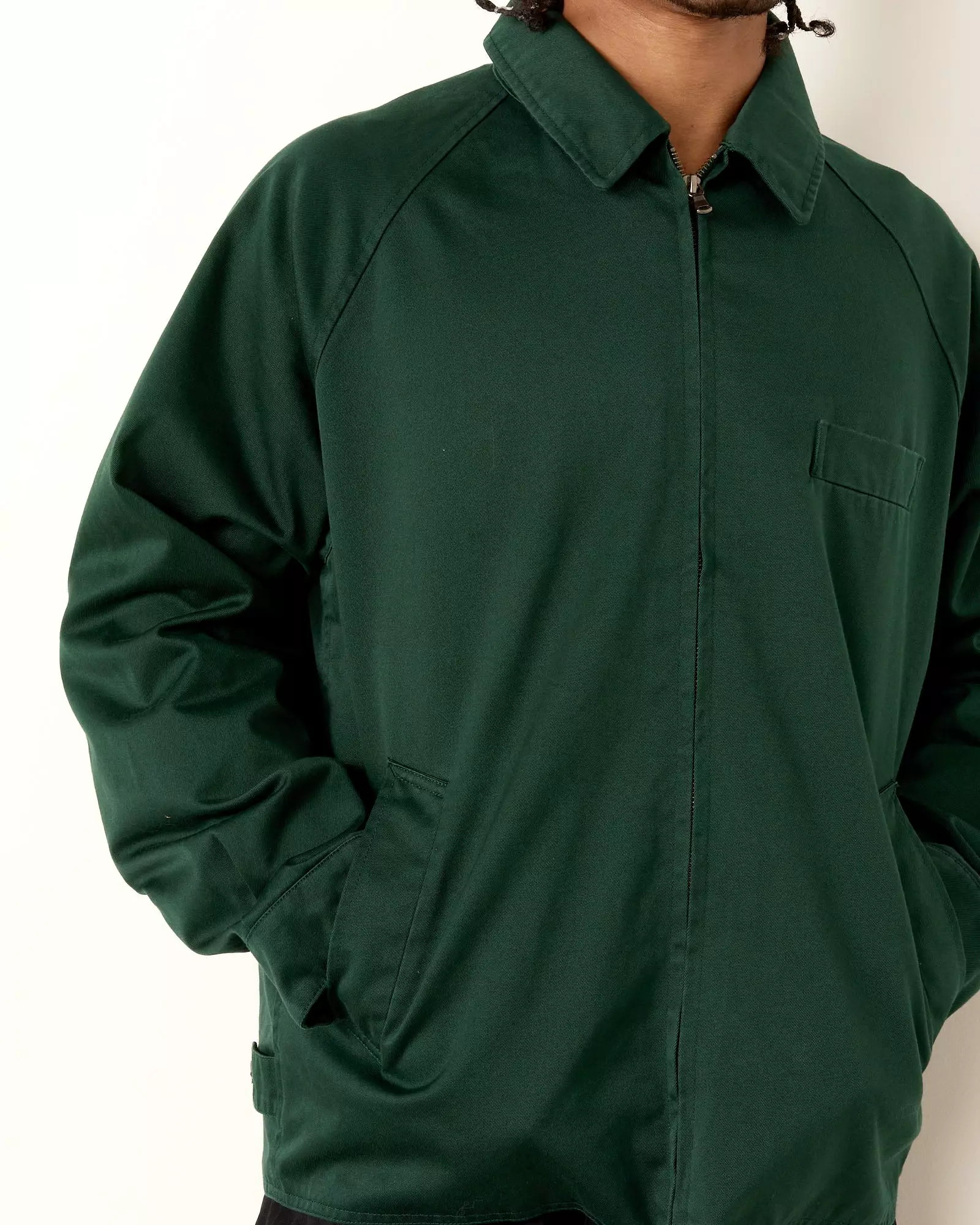 Windstopper Chino Crew Jacket in Green