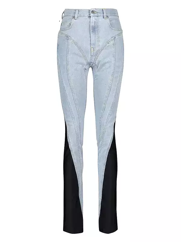 Women High Waist Casual Slim Jeans Trousers Female Fashion 2023 Autumn New