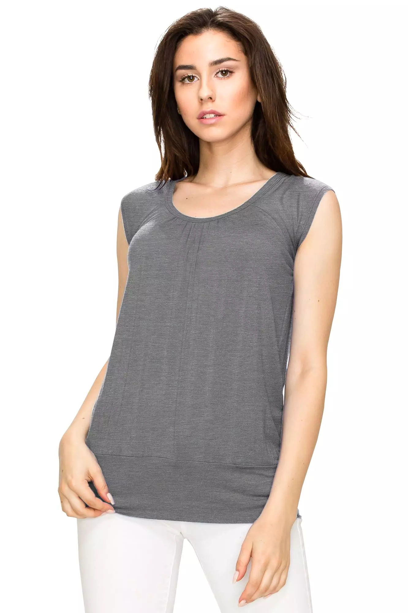 Women's Scoop Neck Short Sleeve Top