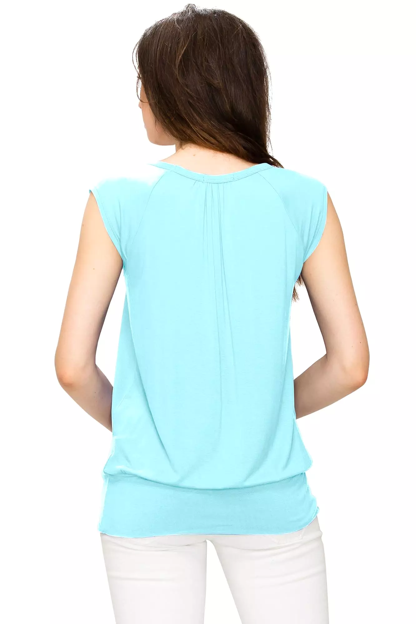 Women's Scoop Neck Short Sleeve Top