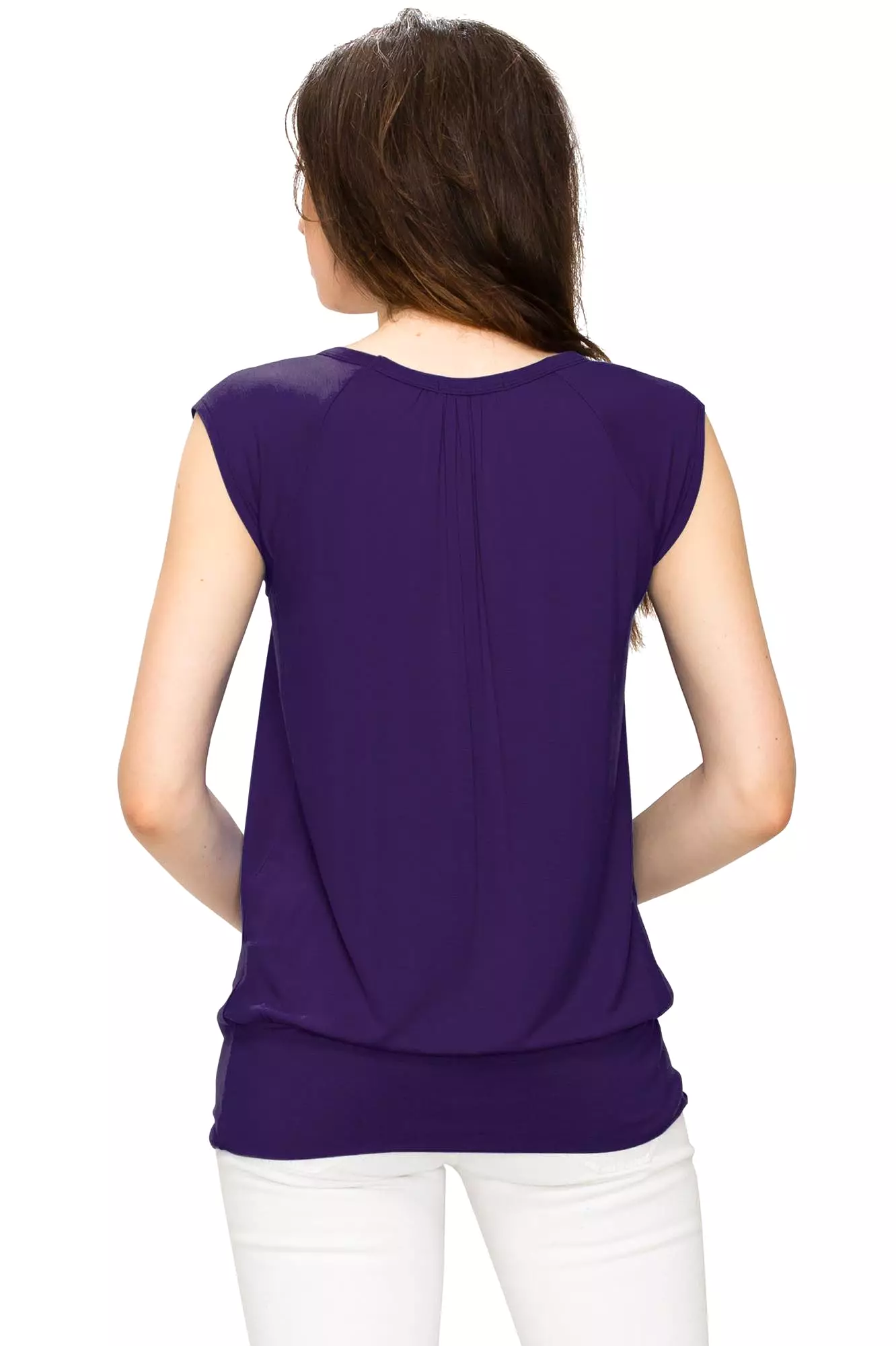 Women's Scoop Neck Short Sleeve Top