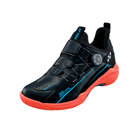 Yonex Power Cushion 88 DIAL 2 Badminton Shoes Black/ Red MEN'S (Clearance)